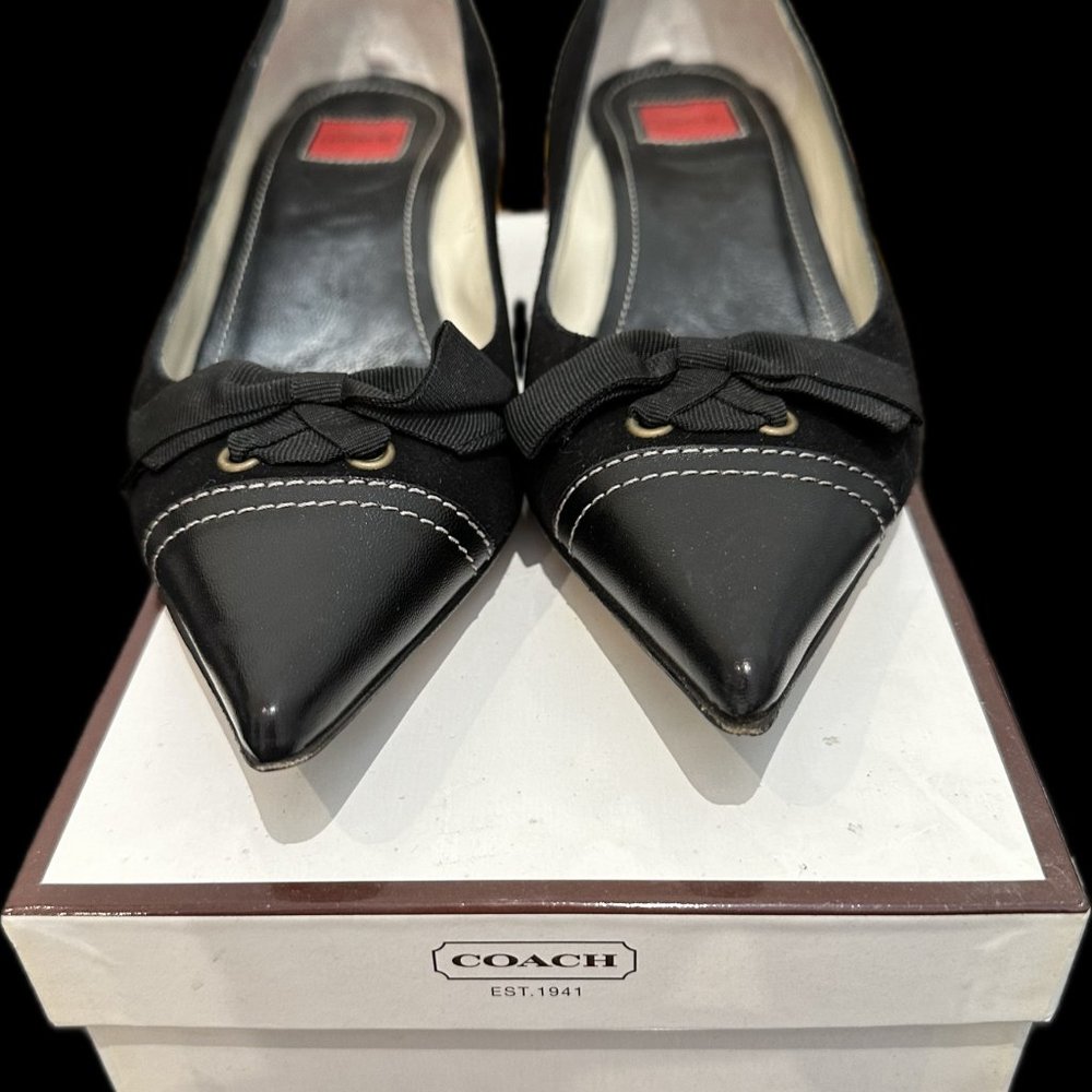 Coach Kitten Heels